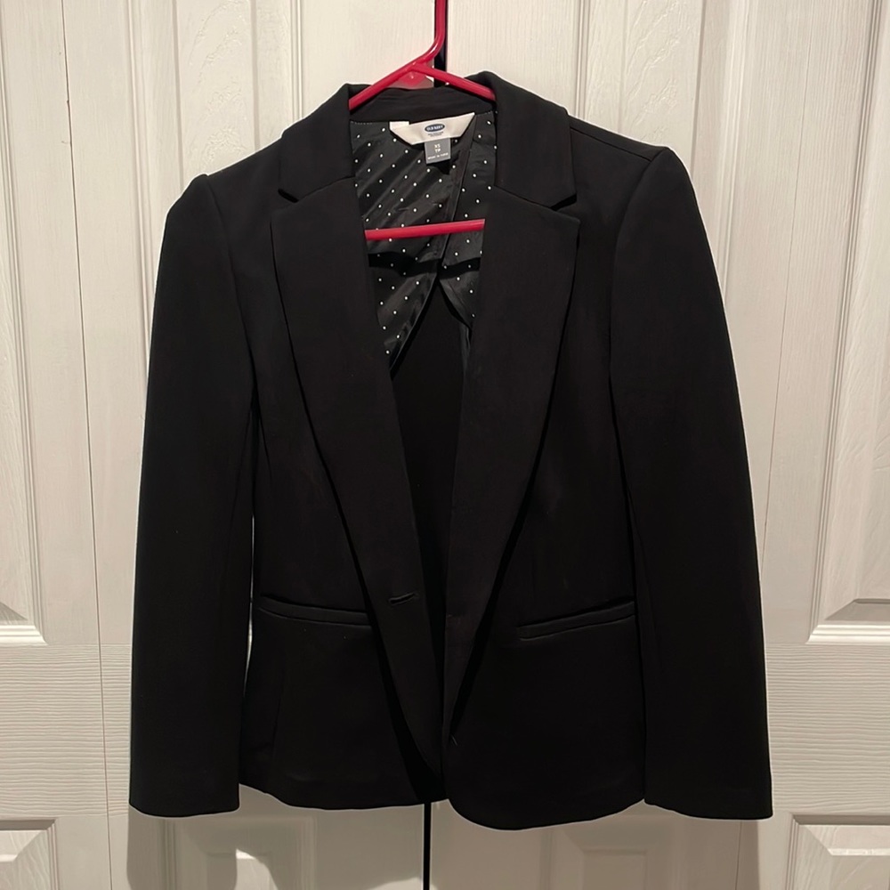 Black blazer. Size XS.